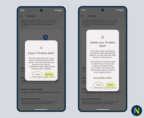 android setting timeline setting scaled