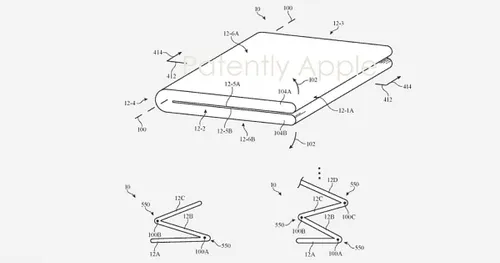 apple foldable iphone patent