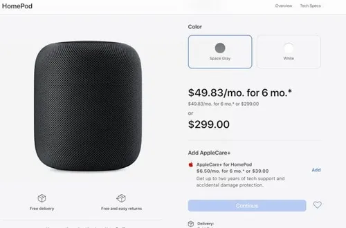 apple homepod