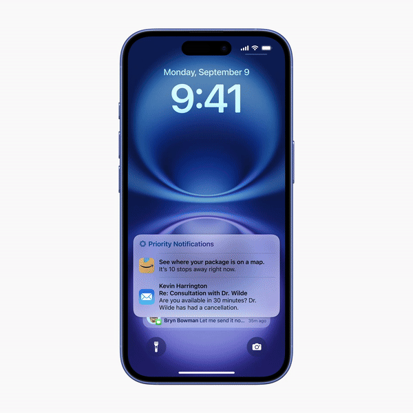 apple intelligence priority notifications