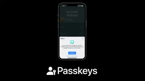 apple passkey