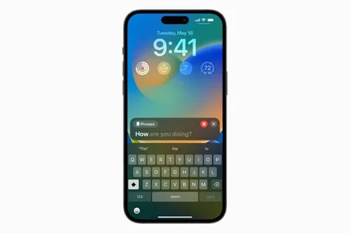 apple personal voice