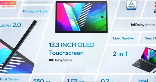 asus vivobook 13 slate design