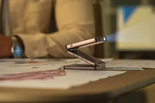 aurzen zip trifolding pocket projector