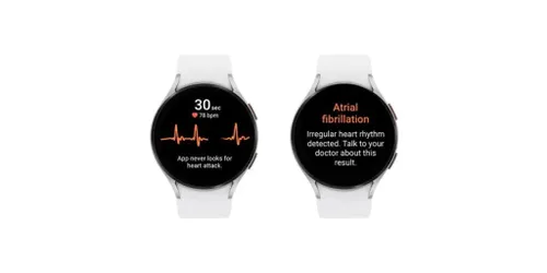 background ecg on samsung watch 6
