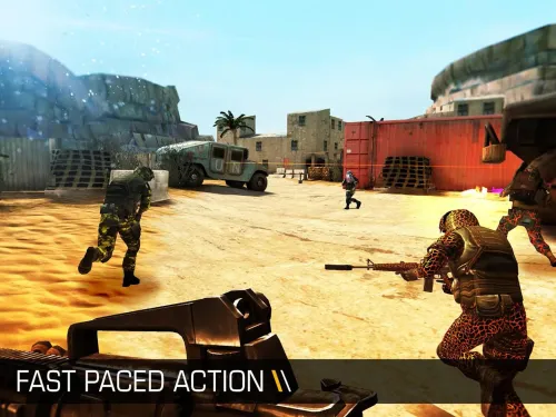 bullet force shooting game on android