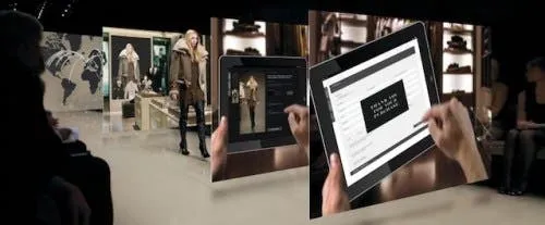 burberry retail theatre