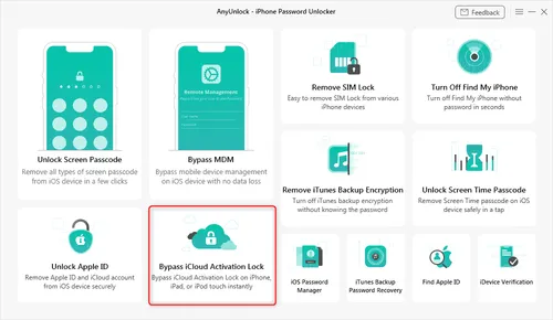 bypass icloud activation lock with anyunlock