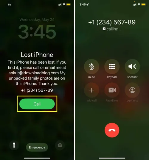 call button on lost iphone lock screen 1428x1536 1