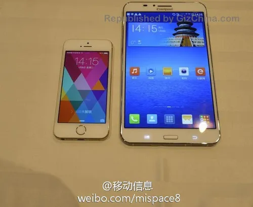 coolpad great god and iphone 5s