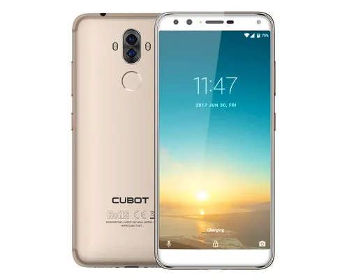 cubot x18 plus gold
