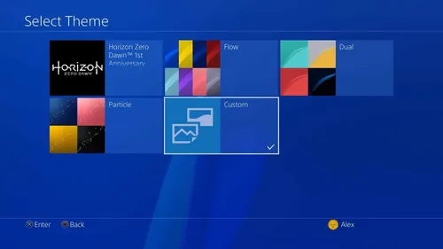 custom themes in ps5