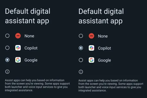 default assistant