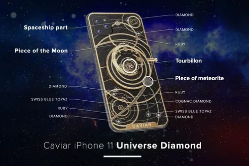 diamond carved iphone 11