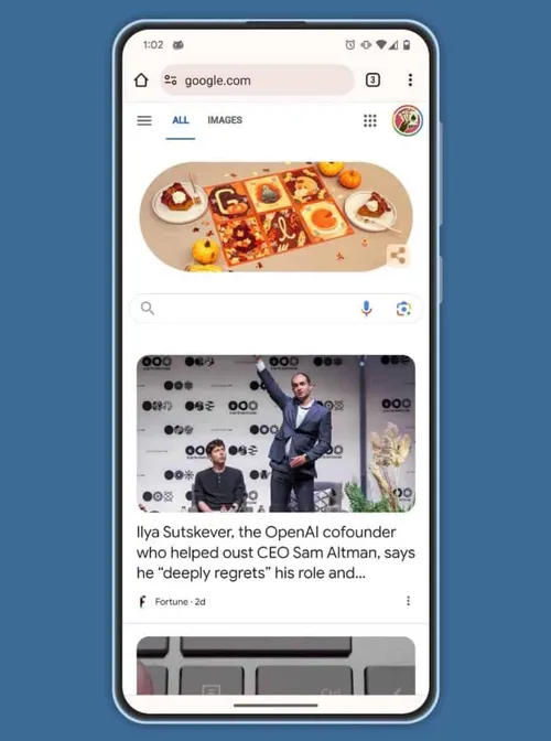 discover google suche test