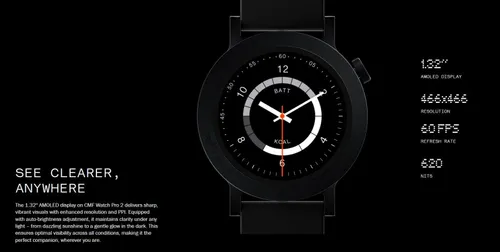 display of cmf watch pro 2