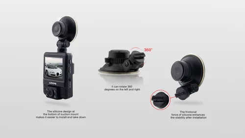 display of silicone on suction mount