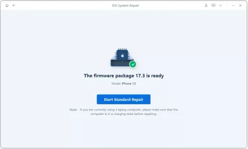 download the required firmware