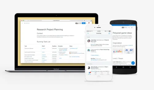 dropbox paper desktop and mobile2