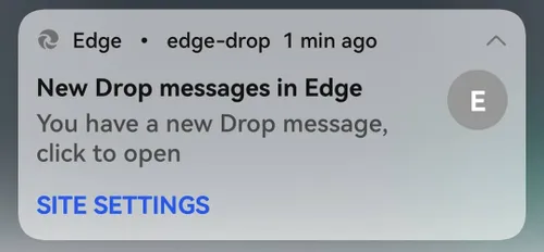edge drop