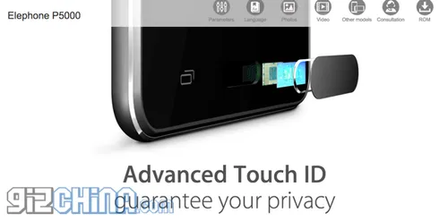 elephone p5000 id