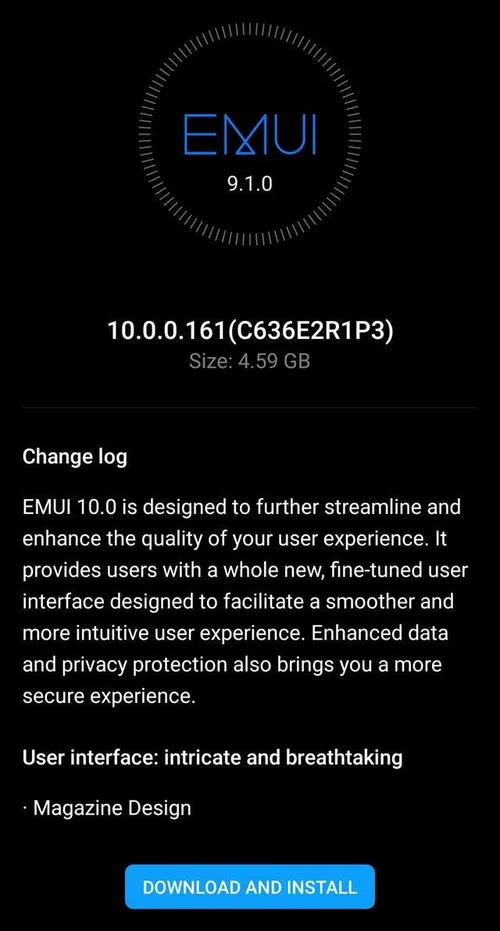 emui 10 p20 pro