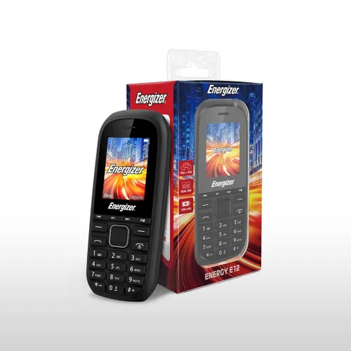 energizer energy e12 ld packaging and phone