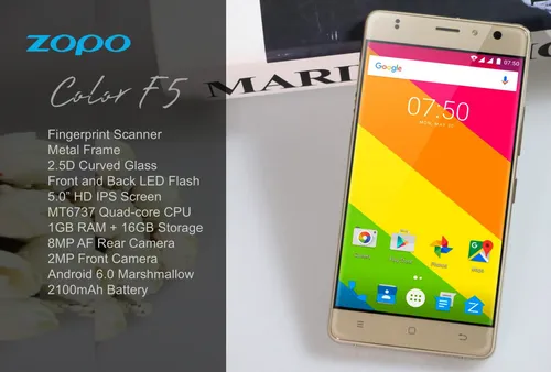 f5 with logo and specs