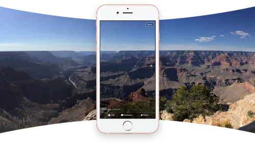 facebook 360 degree photos virtual reality newsfeed update