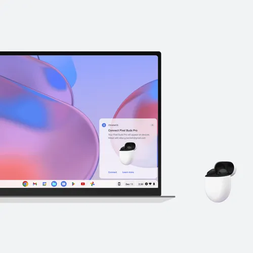 fast pair on chromebook image