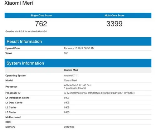 feb18 xiaomi mi 5c geekbench