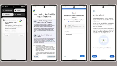 find my device network opt in