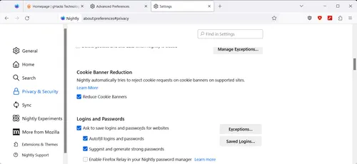 firefox cookie banner reduction