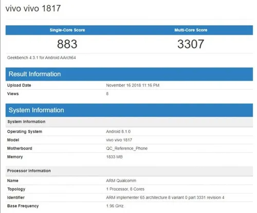 fireshot capture 073 vivo 1817 goes on geekbench has just https wwwgsmarenacom vivo 1817