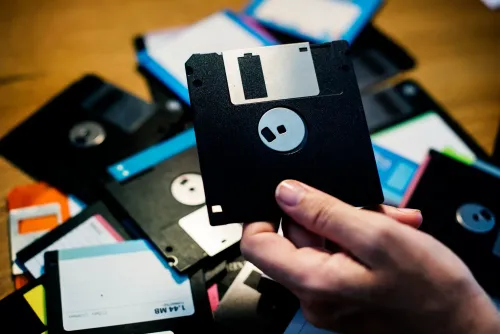 floppy disks d
