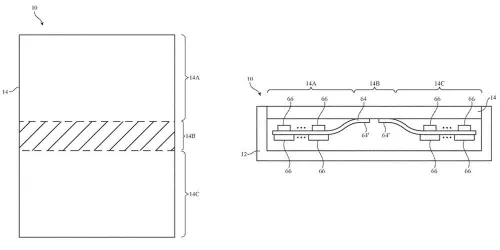 folding iphone patent