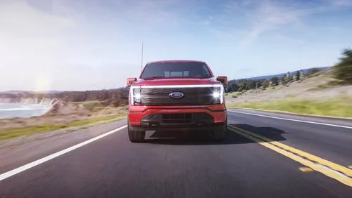 ford f 150 lightning electric truck