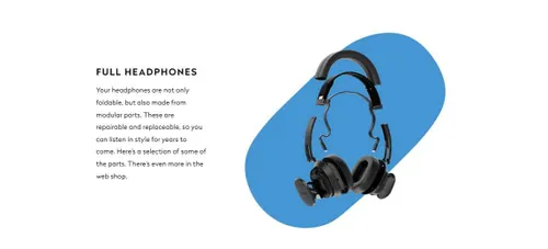 full headphone repairability