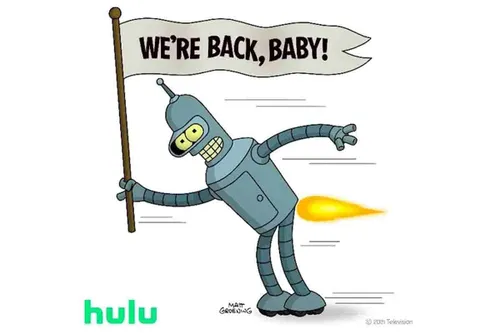 futurama coming to hulu