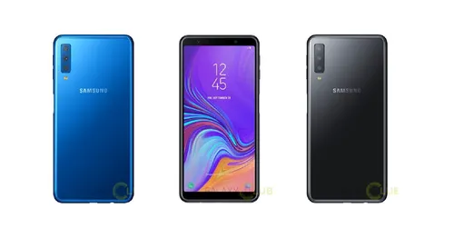galaxy a7 2018 press renders confirm infinity display triple camera setup