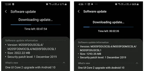 galaxy m30 android 10