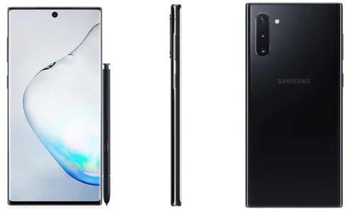 galaxy note 10 black leak