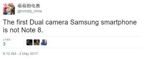 galaxy note 8 tweet
