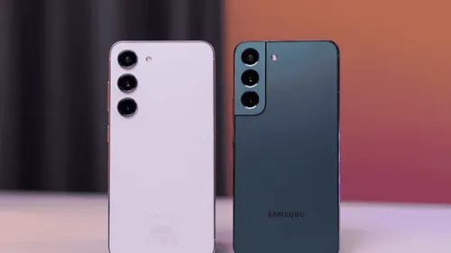 galaxy s23 vs s22 design