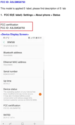 galaxy s8 lite screenshot