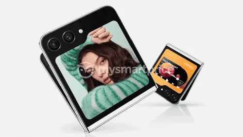 galaxy z flip 5 render