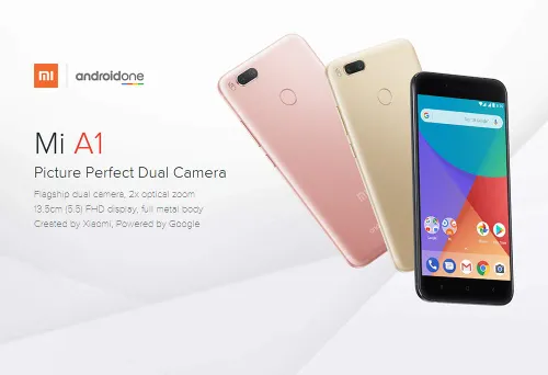 geekbuying global version xiaomi mi a1 5 5 inch 4gb 64gb smartphone rose gold 439106