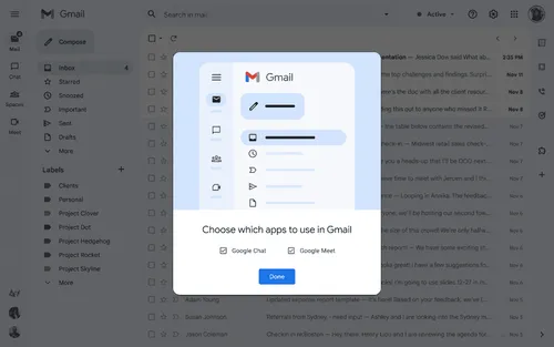 gmail material you redesign web 3