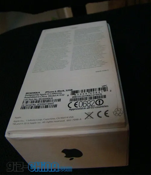 gooapple iphone 4s box