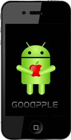 gooapple shanzhai android iphone 4